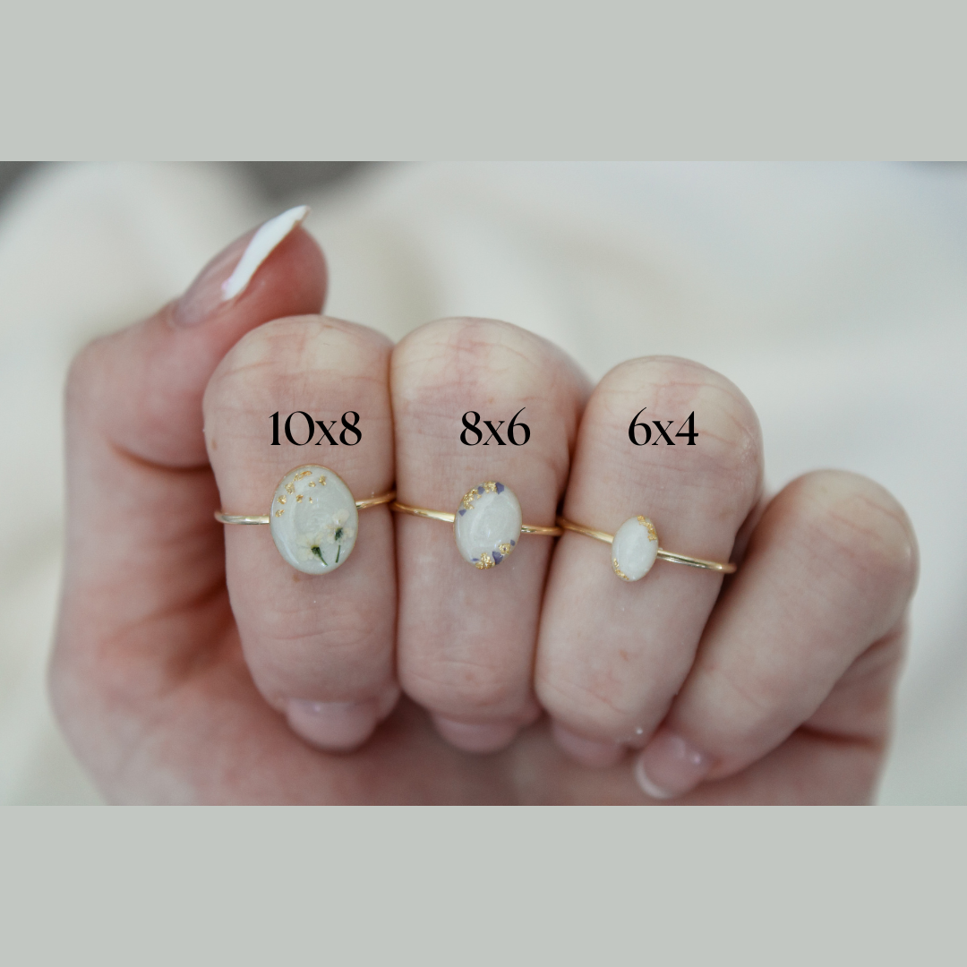 Large Oval Breastmilk Ring