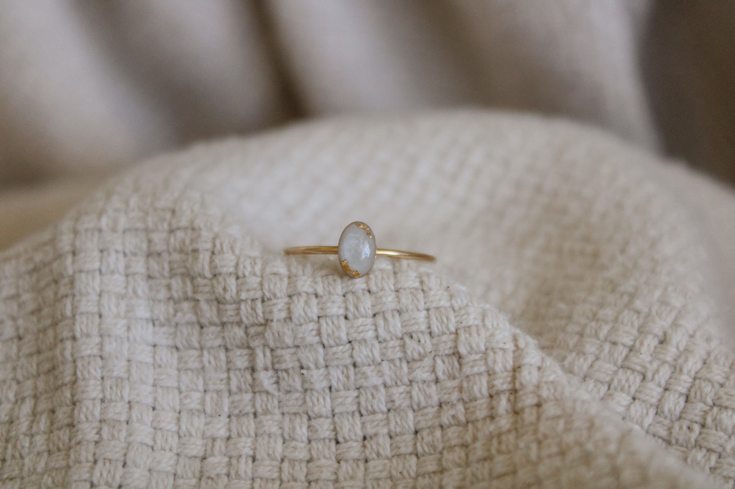Small Oval Breastmilk Ring