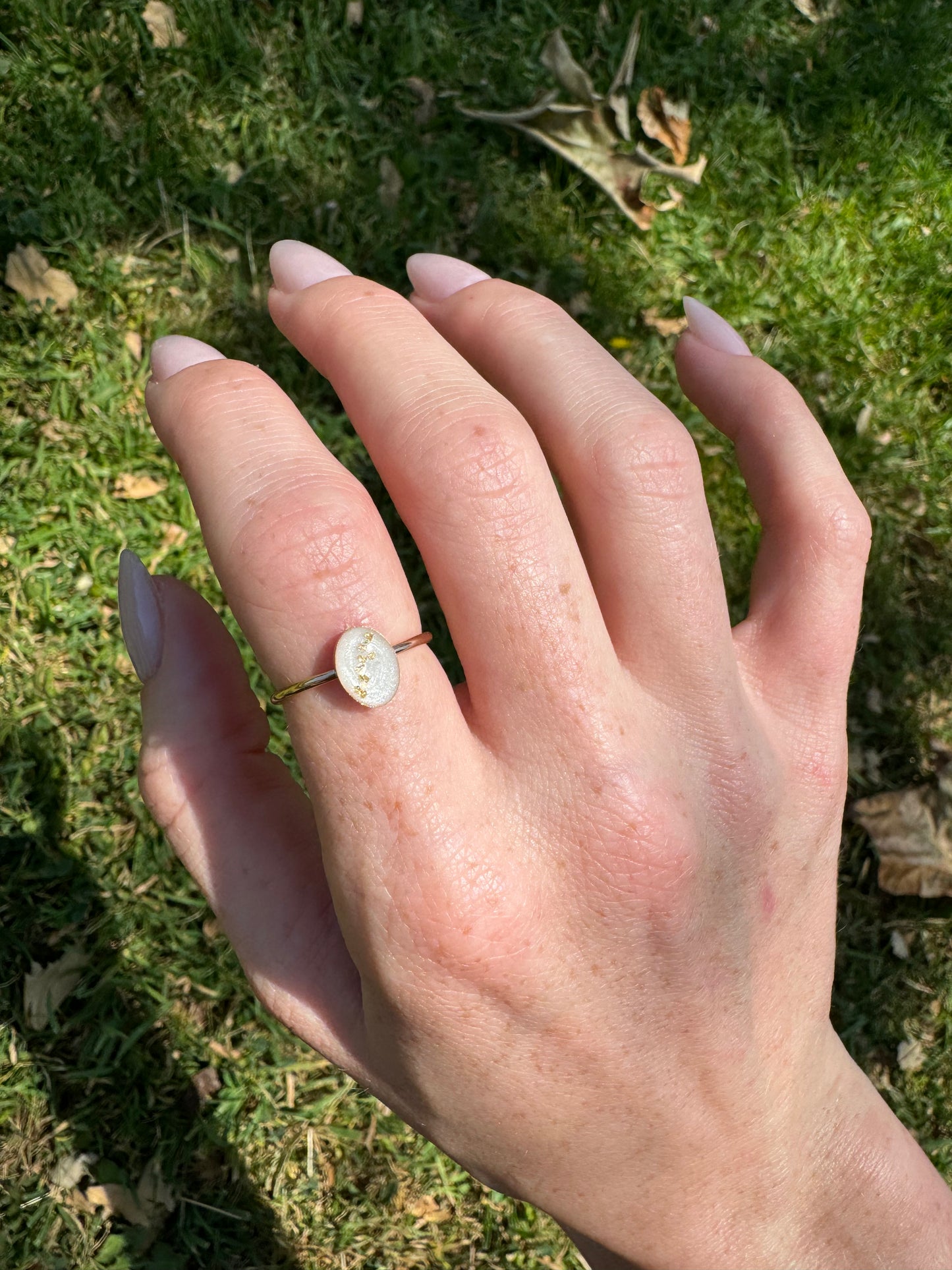 Medium Oval Breastmilk Ring